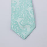 MINT GREEN PAISLEY FESTIVE TIE